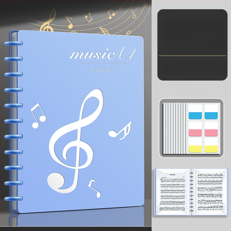 Папка за ноти, модел XWS-LPJ01-0812, материал: пластмаса.