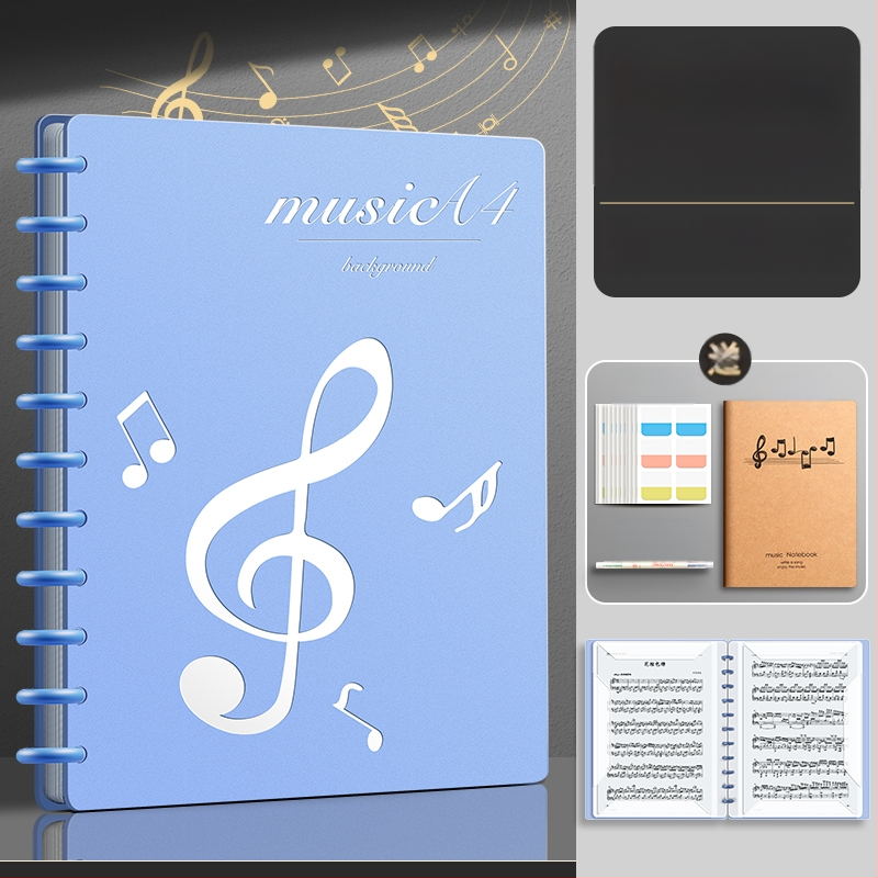 Папка за ноти, модел XWS-LPJ01-0812, материал: пластмаса.