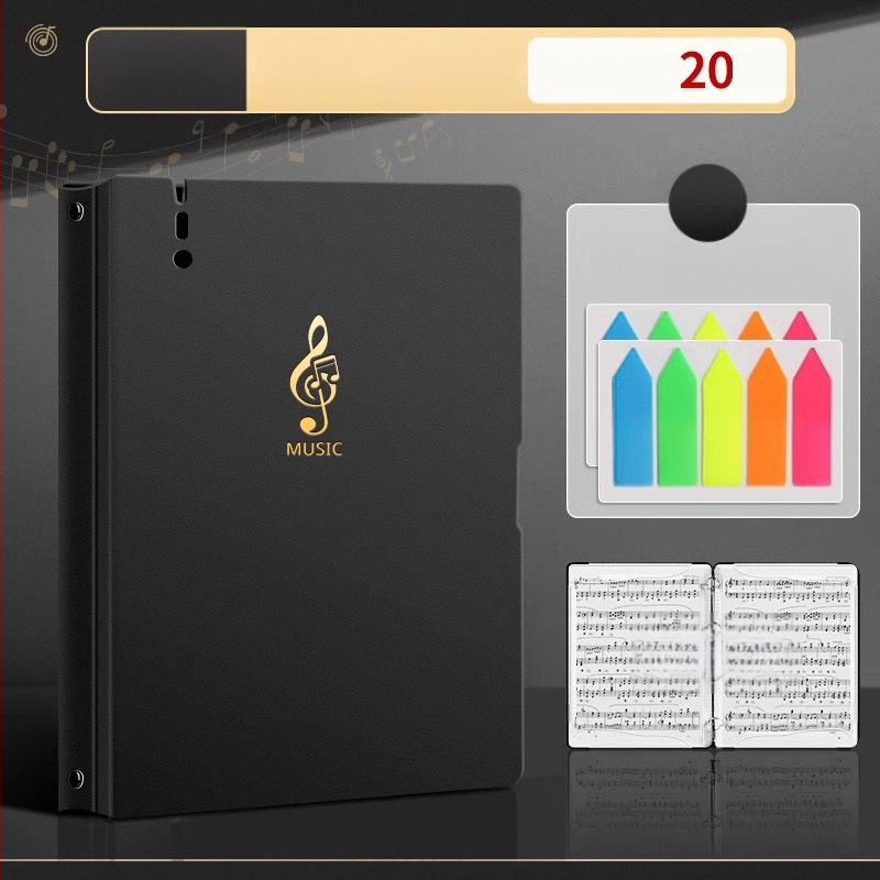 Папка за ноти, модел XWS-LPJ01-0812, материал: пластмаса.