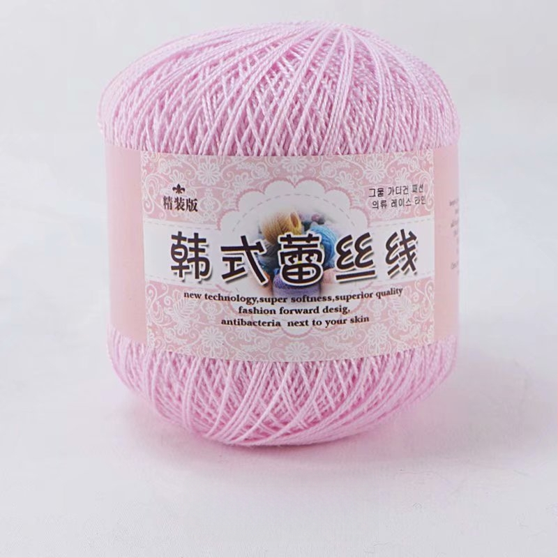 Fir de dantelă pentru croșetat, varietate 8 lace, 7s ply, 1 fir, fir de grup