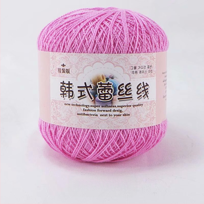 Fir de dantelă pentru croșetat, varietate 8 lace, 7s ply, 1 fir, fir de grup