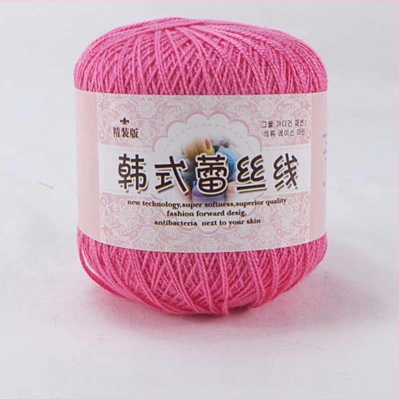 Fir de dantelă pentru croșetat, varietate 8 lace, 7s ply, 1 fir, fir de grup