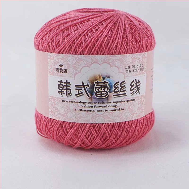 Fir de dantelă pentru croșetat, varietate 8 lace, 7s ply, 1 fir, fir de grup