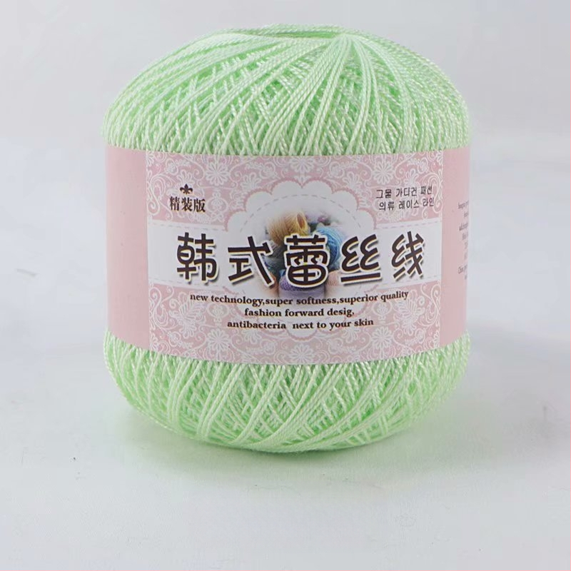 Fir de dantelă pentru croșetat, varietate 8 lace, 7s ply, 1 fir, fir de grup