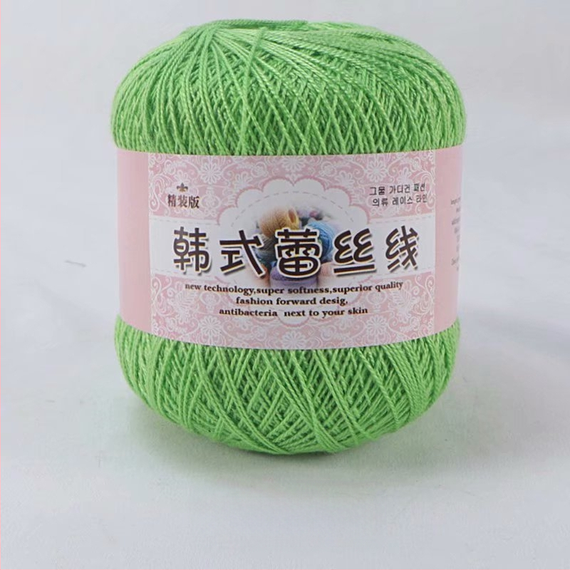 Fir de dantelă pentru croșetat, varietate 8 lace, 7s ply, 1 fir, fir de grup