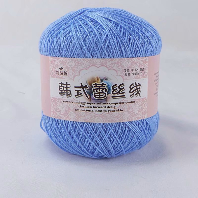 Fir de dantelă pentru croșetat, varietate 8 lace, 7s ply, 1 fir, fir de grup