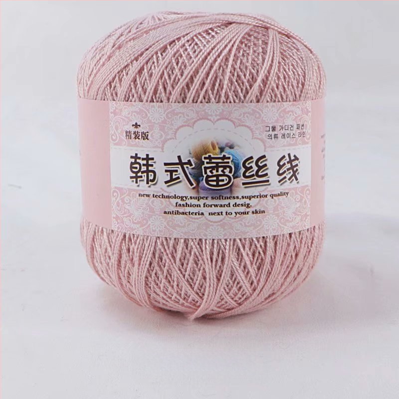 Fir de dantelă pentru croșetat, varietate 8 lace, 7s ply, 1 fir, fir de grup
