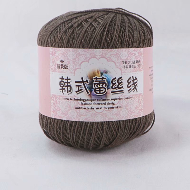 Fir de dantelă pentru croșetat, varietate 8 lace, 7s ply, 1 fir, fir de grup