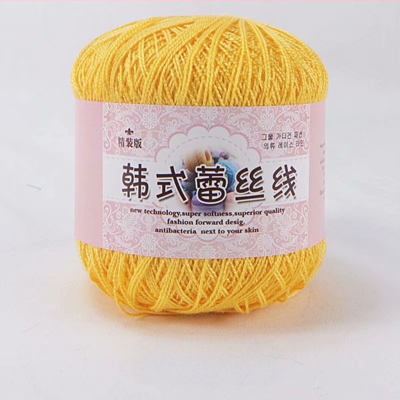 Fir de dantelă pentru croșetat, varietate 8 lace, 7s ply, 1 fir, fir de grup