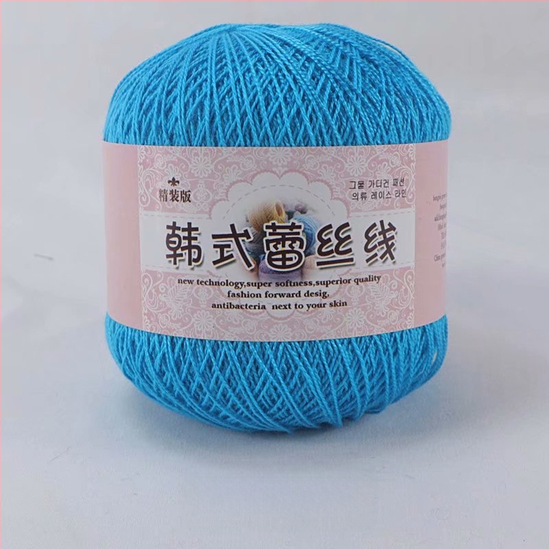 Fir de dantelă pentru croșetat, varietate 8 lace, 7s ply, 1 fir, fir de grup