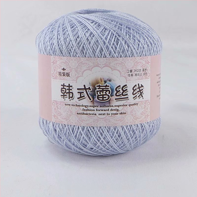 Fir de dantelă pentru croșetat, varietate 8 lace, 7s ply, 1 fir, fir de grup