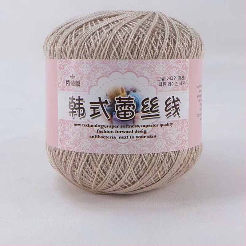 Fir de dantelă pentru croșetat, varietate 8 lace, 7s ply, 1 fir, fir de grup