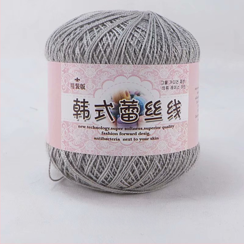 Fir de dantelă pentru croșetat, varietate 8 lace, 7s ply, 1 fir, fir de grup