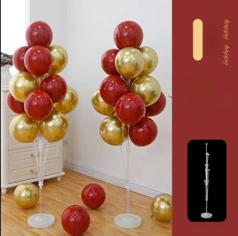 Augstas klases balonu kolonnas uz grīdas virsmas dekorācijai – piemēroti atklāšanām, dzimšanas dienām, absolvēšanai un skolām; Materiāls: plastmasa; Iepakojums iekļauts; Nav pielāgojumu; Imports nav; IP atļauja nav