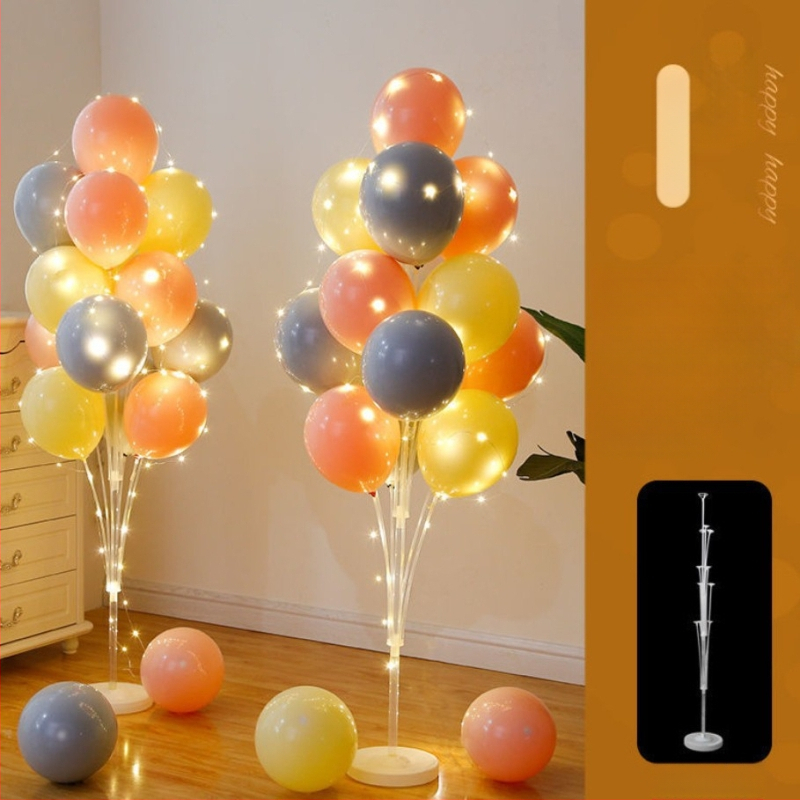 Augstas klases balonu kolonnas uz grīdas virsmas dekorācijai – piemēroti atklāšanām, dzimšanas dienām, absolvēšanai un skolām; Materiāls: plastmasa; Iepakojums iekļauts; Nav pielāgojumu; Imports nav; IP atļauja nav