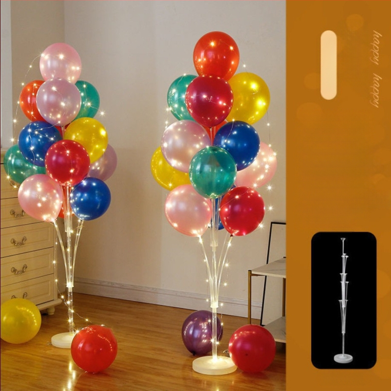 Augstas klases balonu kolonnas uz grīdas virsmas dekorācijai – piemēroti atklāšanām, dzimšanas dienām, absolvēšanai un skolām; Materiāls: plastmasa; Iepakojums iekļauts; Nav pielāgojumu; Imports nav; IP atļauja nav