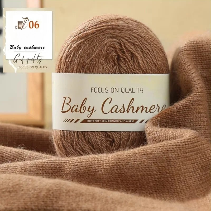 Kašmyro šaliko DIY rinkinys — rankinis mezgimas, vidutinio storio siūlai