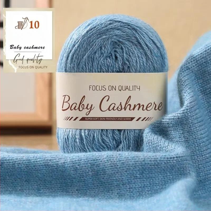 Kašmyro šaliko DIY rinkinys — rankinis mezgimas, vidutinio storio siūlai