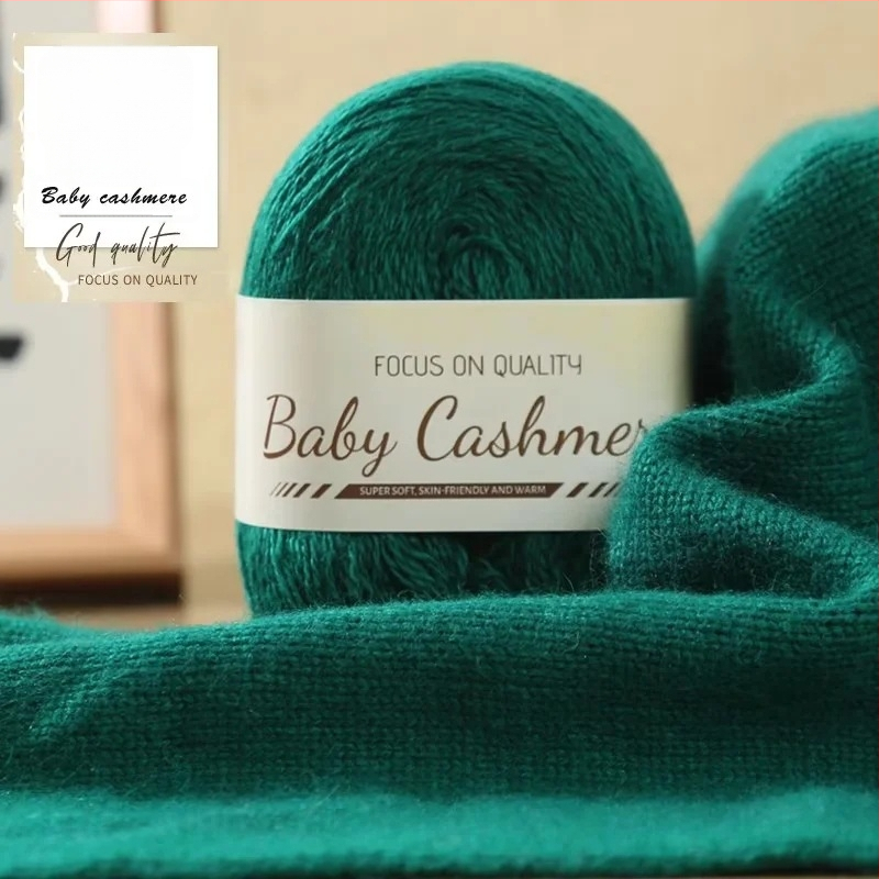 Kašmyro šaliko DIY rinkinys — rankinis mezgimas, vidutinio storio siūlai