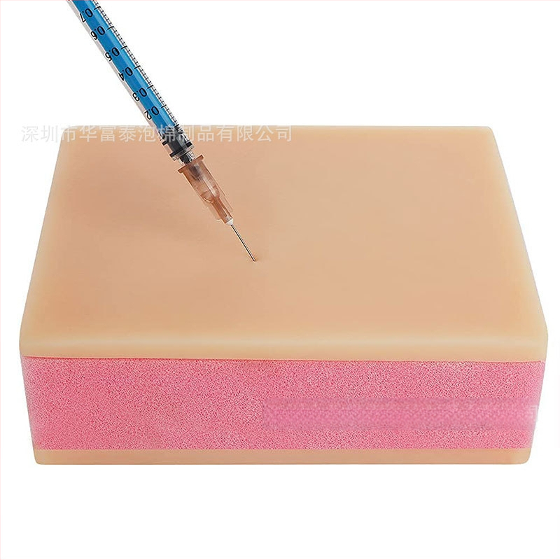 Injekcijų mokymo kilimėlis – modelis 10058, PU putplasnis, ROHS, Huafutai kempinė