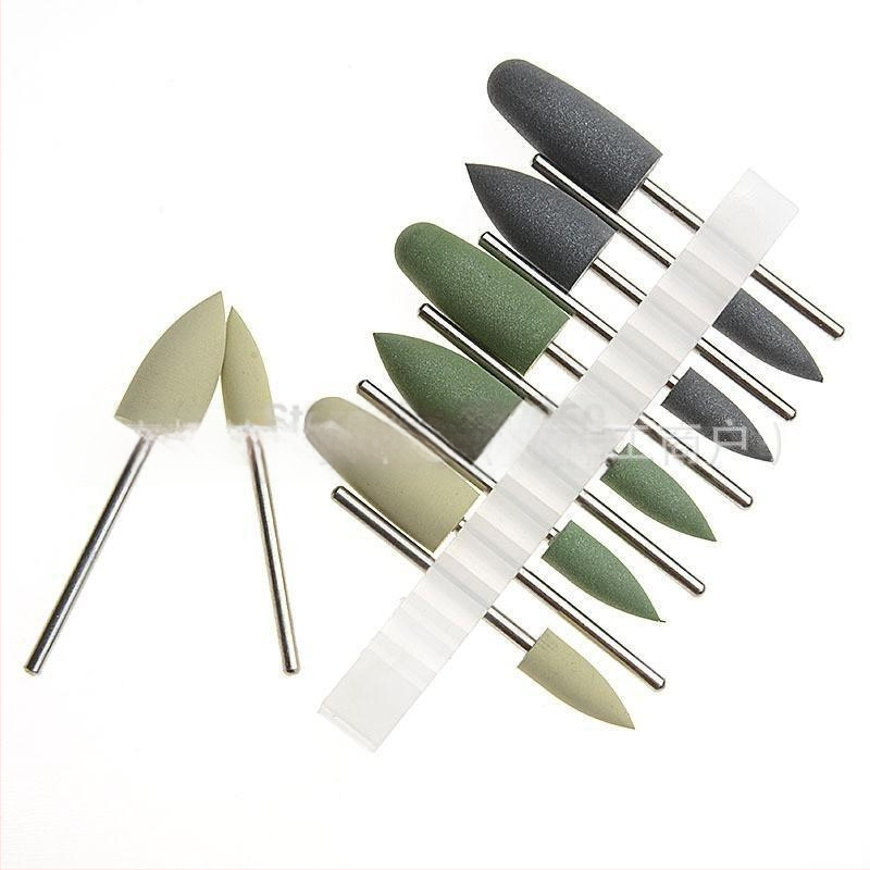 Egyszer használatos polírozó és csiszoló fej láthatatlan protézishoz – gyanta alap, szilikon gumi, HP0412, felnőtteknek