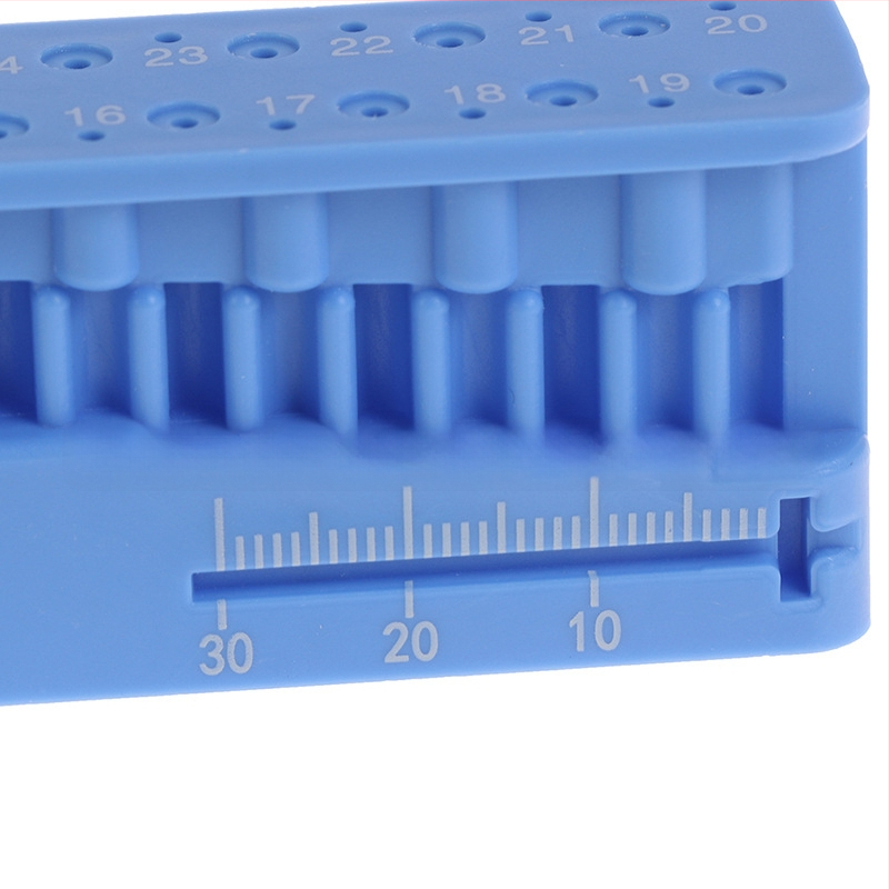 Zobu kanāla mērīšanas galds un kanāla failu turētājs (augstas temperatūras izturība un augsts spiediens, piemērots pieaugušajiem, iepakojumā 100 gab.)