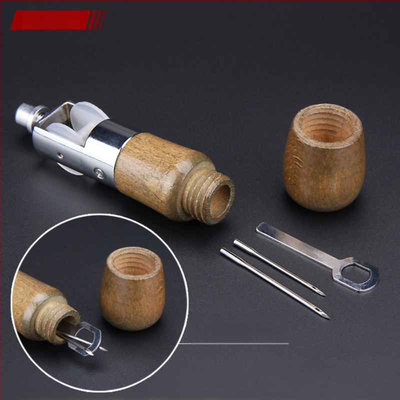 Комплект за кожено ръчно шиене – 7-частен набор, изработен от желязо и пластмаса, Jinbao (7-частен набор • Желязо + пластмаса • Jinbao)