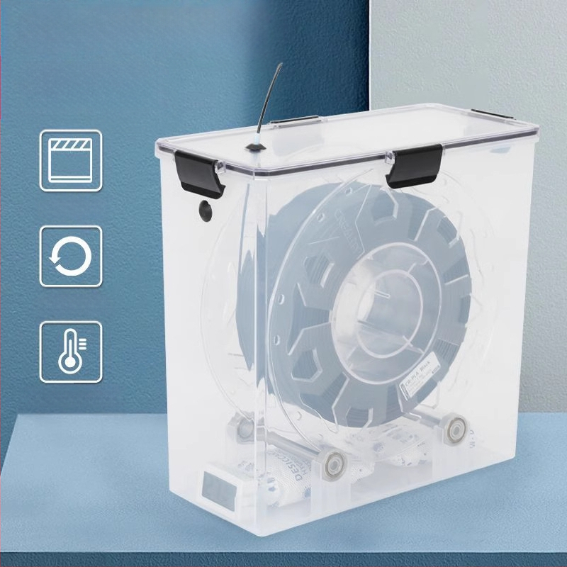 Θήκη ξήρανσης υλικών 3D εκτύπωσης, χωρητικότητα 1 kg, PLA αναλώσιμα, PETG κλειστός αποθηκευτικός χώρος, προστασία από σκόνη και υγρασία
