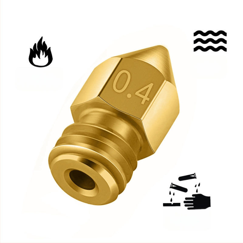 Σετ MK8 ακροφυσίων για 3D εκτυπωτές, 30 τεμάχια με DIY εργαλείο, συμβατό με CR-8, CR-10, Ender 3/3S/5/6