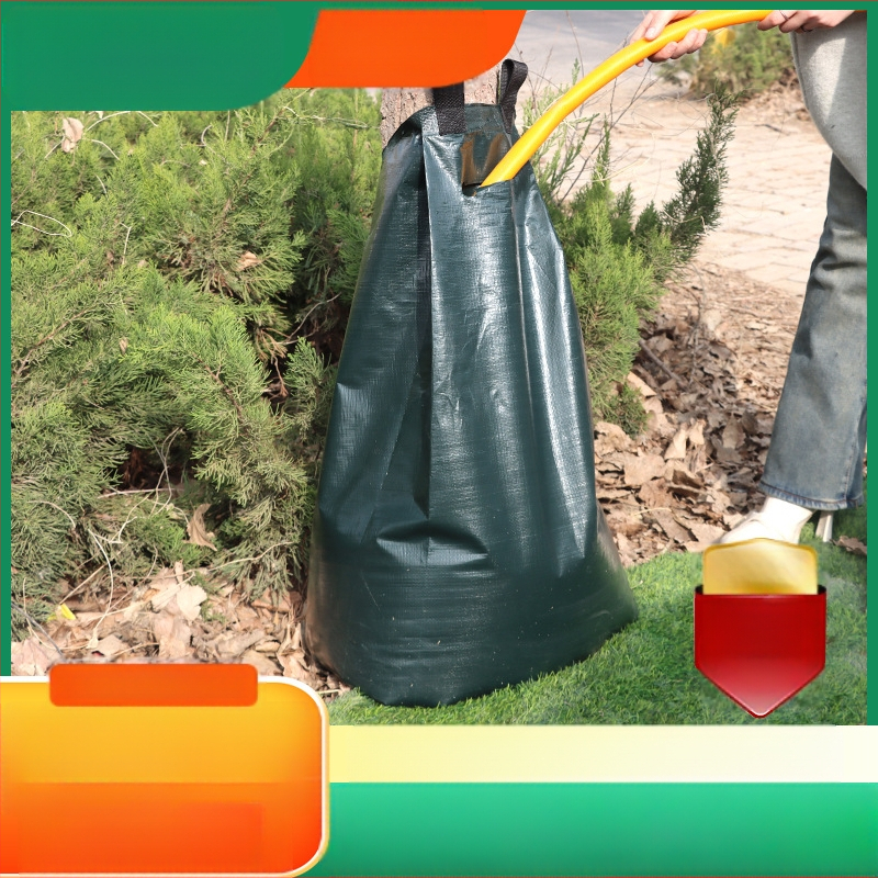 Laistymo maišelis lauko medžių laistymui (PE/PVC), vandens taupymas miesto želdynams