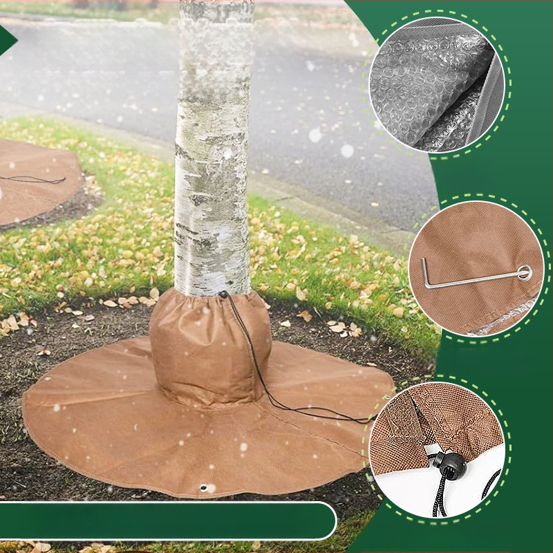 Model 44632: Nem szőtt anyagból készült gyökérszigetelő zacskó húzózsinórral és Velcro-zárral