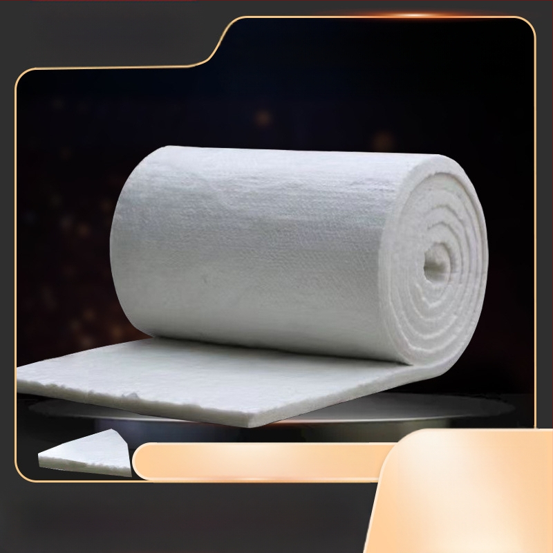 Stačiakampė aliuminio silikato izoliacinė antklodė katilo vamzdžiams, sluoksniuota, adatiniu siuvimu, iki 600°C