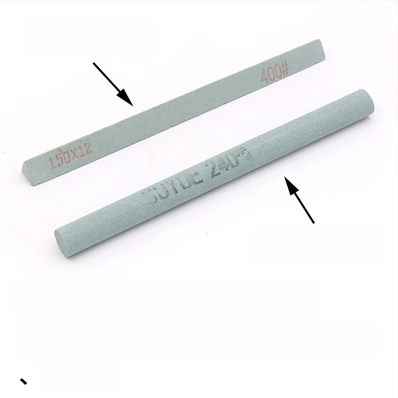 Силициев карбид маслен камък лента за полиране — форма: кръгла/триъгълна; за нефрит, яндит, ахат, кехлибар и метален нефрит; марка: Soochow Mill