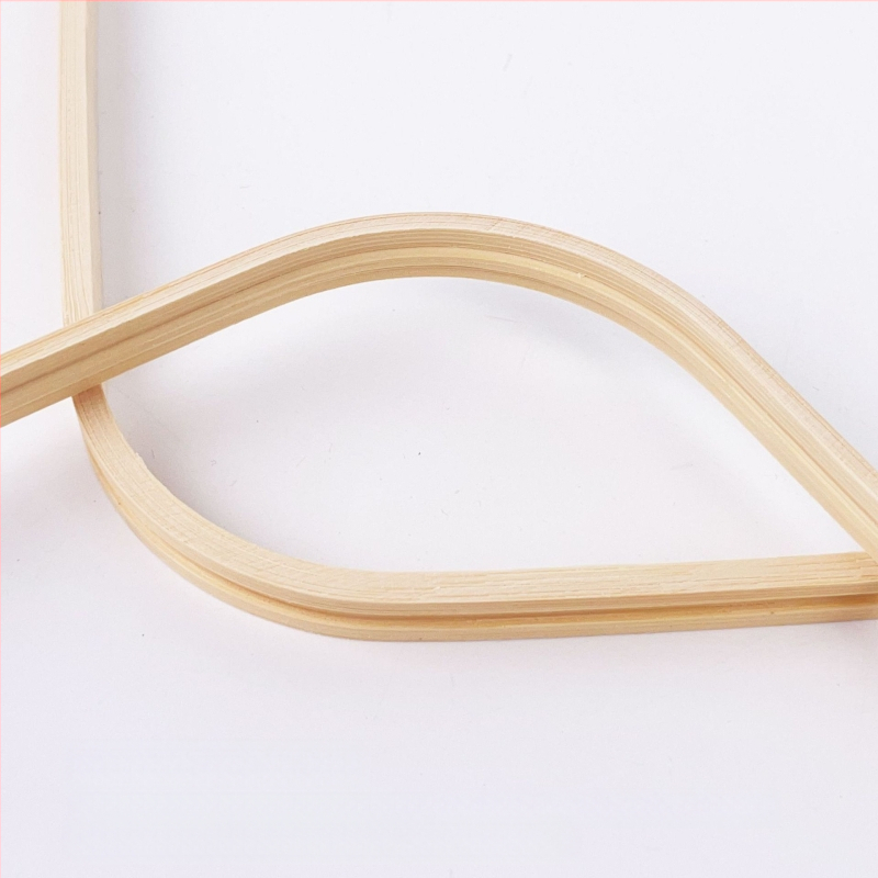 Квадратна бамбукова рамка за кръстосано бродиране, китайски стил