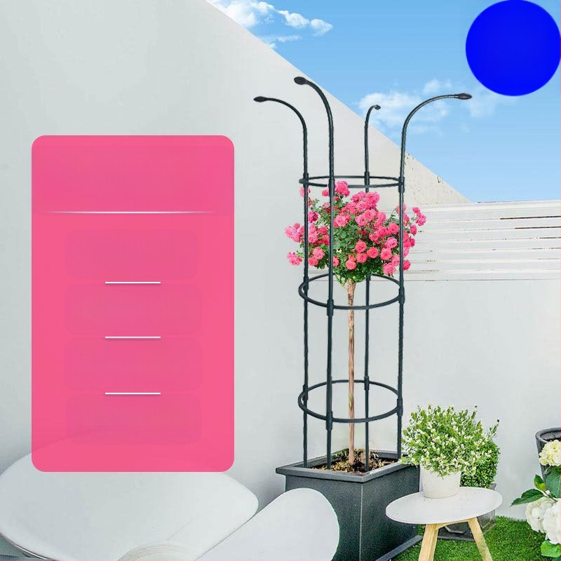 Ομπρέλα-μορφής στήριγμα για φυτά αναρρίχησης, εξωτερικός κήπος, υποστήριξη για τριαντάφυλλα και κληματίδες, διάμετρος σωλήνα 11 mm