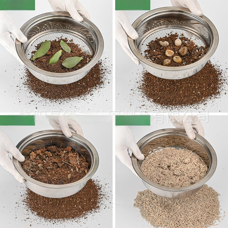 Žemės sietas su nuimamu komposto sietu ir priemaišų atskyrimu (Kodas: TRS001; Prekės ženklas: Other; Importuotas: Ne)