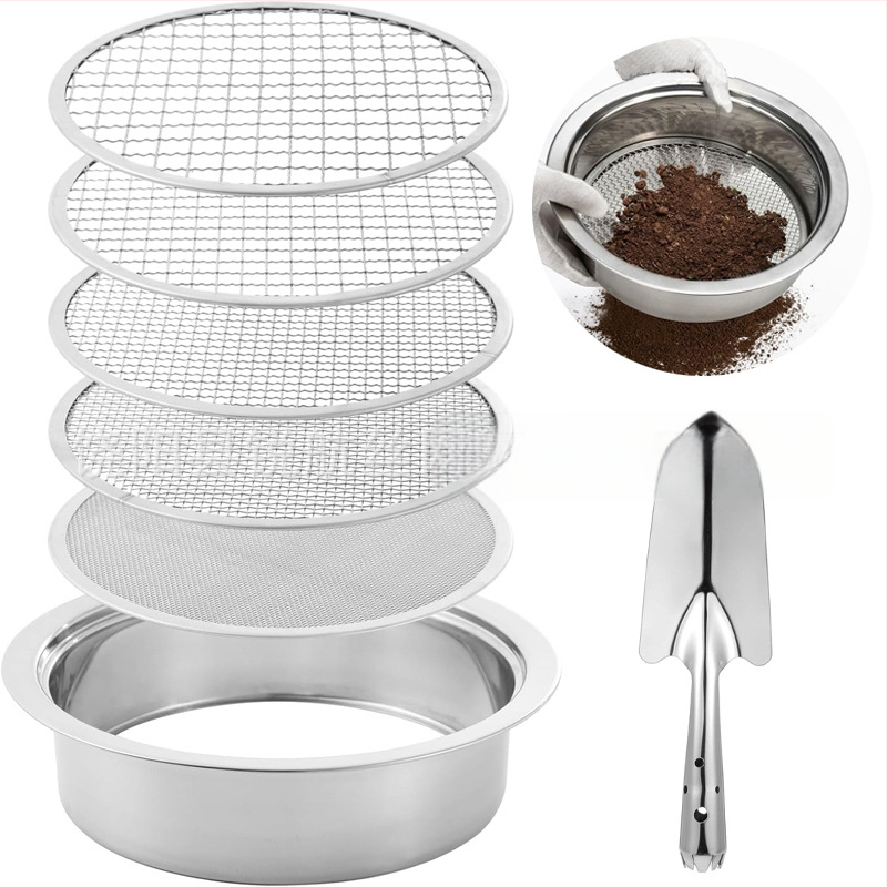 Žemės sietas su nuimamu komposto sietu ir priemaišų atskyrimu (Kodas: TRS001; Prekės ženklas: Other; Importuotas: Ne)