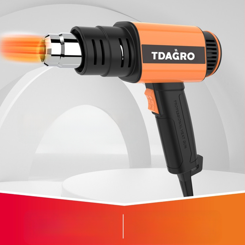 Дигитален терморегулируем горещ въздушен пистолет, 2000W, 220-240V, 50-650°C, защита от прегряване