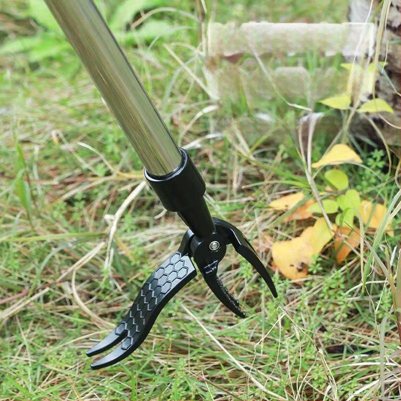 Nerūdijančio plieno stovinti rankinė ravėjimo priemonė – dviejų paskirčių naudojimas