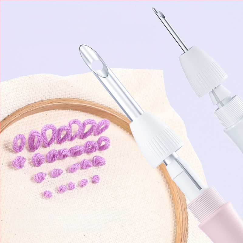 Állítható többtűs punch needle eszköz csővel; Márka: airo; Importált: Nem; Logó: Nyomtatott