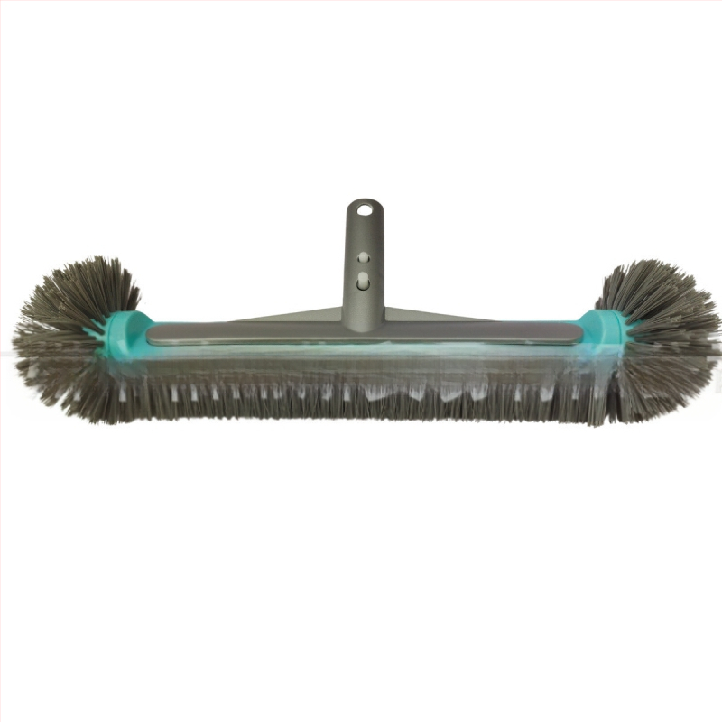 Укрепена тежкотоварна стенна четка за басейни, езера и горещи извори — професионална почистваща четка