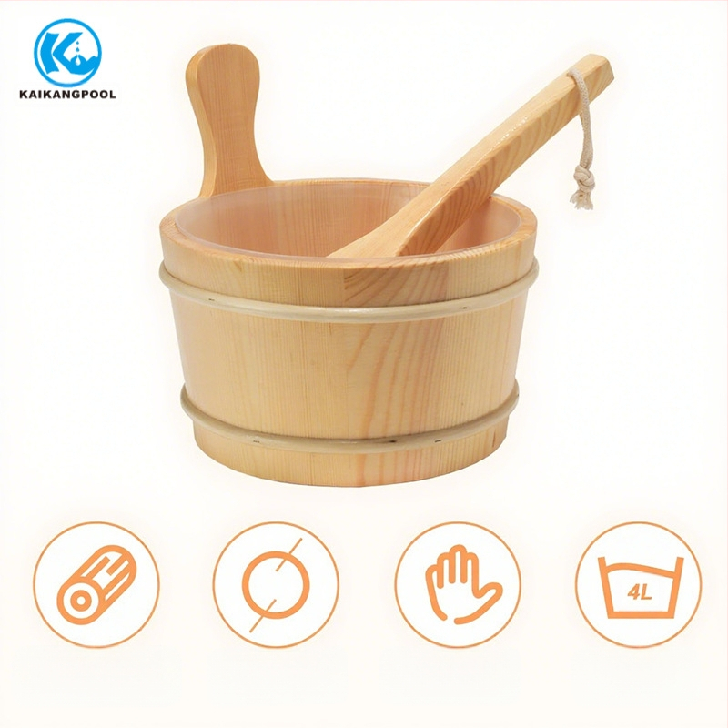 Medinė statinė sauna – kojų voniai, suaugusiems