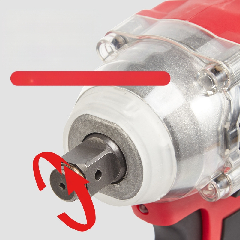 Електрически ударен гайковерт с презареждаща се литиева батерия, 21V, 3500 удара, завиване на стандартни болтове до 10 и болтове с висока якост до 20