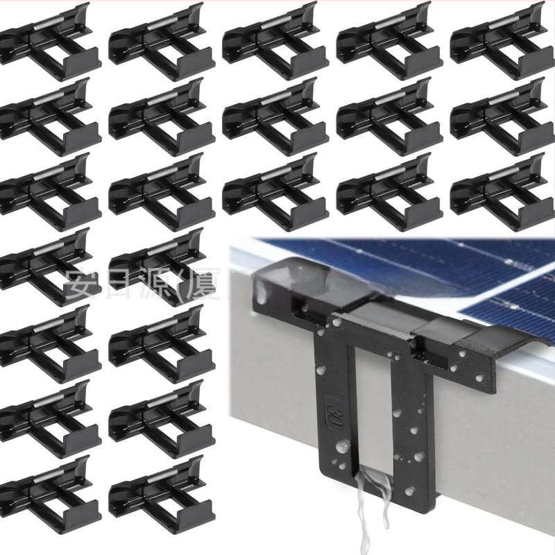 Fotovoltinių drenažo klipsas, aliuminio lydinys, ISO 9001, 7 g, injekcinis liejimas