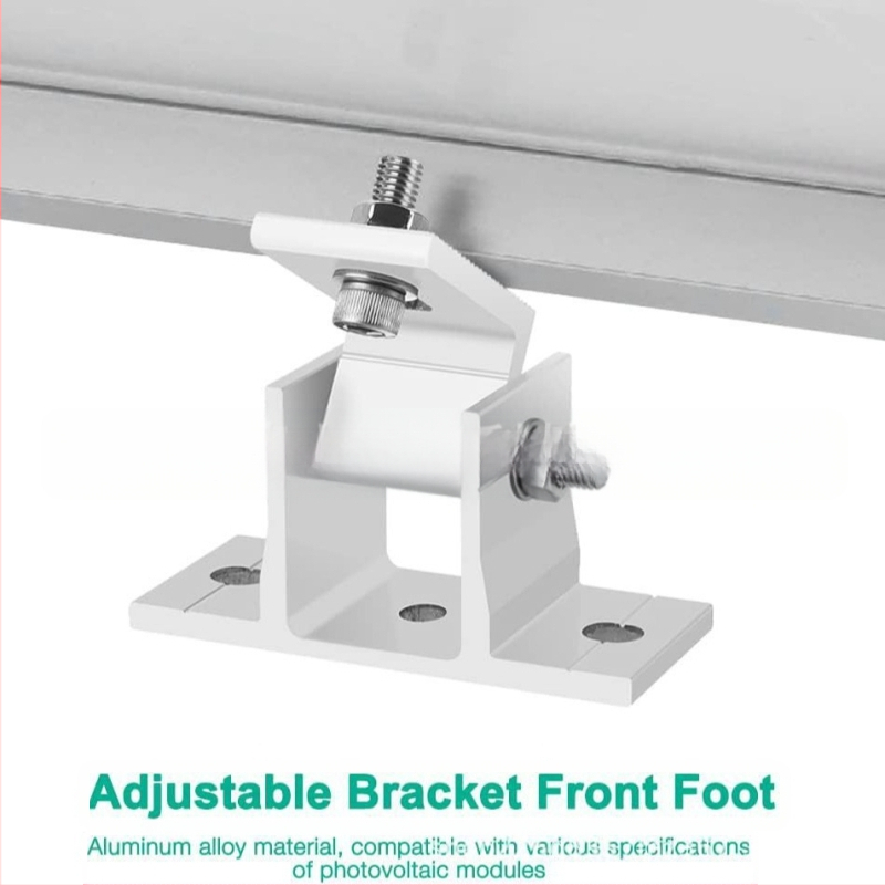 Kawakami Reguliuojami kojų laikikliai iš aliuminio lydinio saulės fotovoltinei sistemai – priekiniai ir galiniai laikikliai