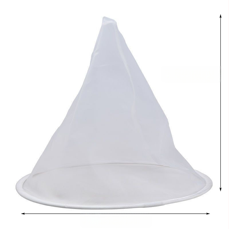 Medus filtrs – neilona filtrēšanas audums piemaisījumu noņemšanai, biškopības instruments