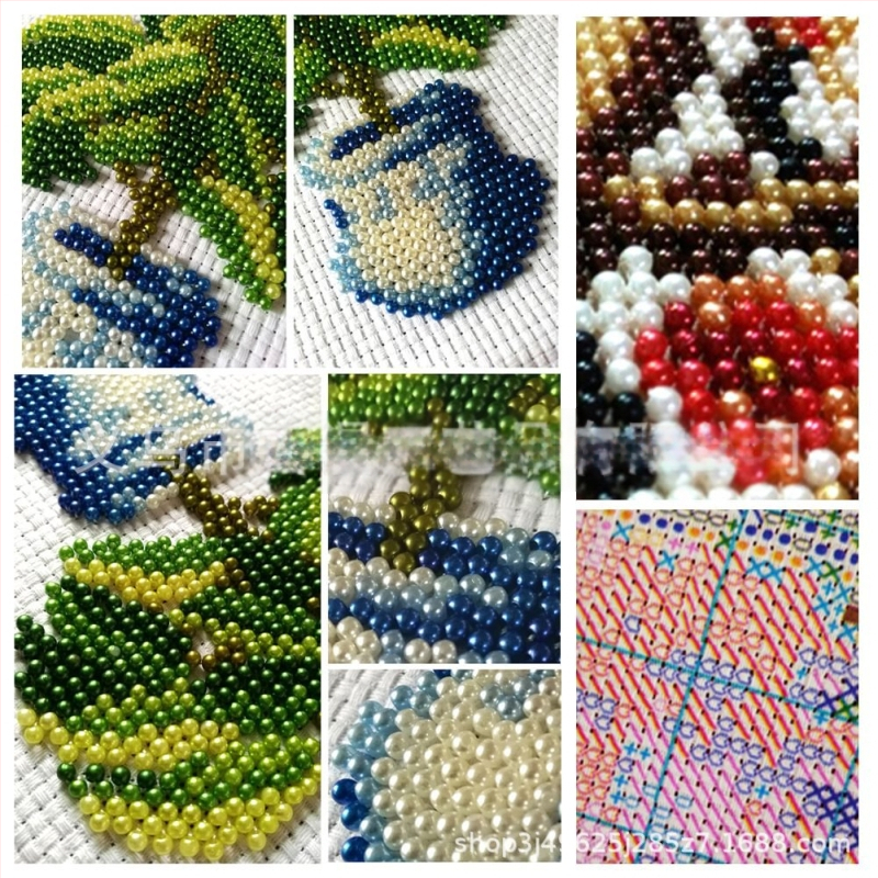 Персонализиран комплект за кръст бод с фото за DIY бродерия на 11CT полиестерно платно