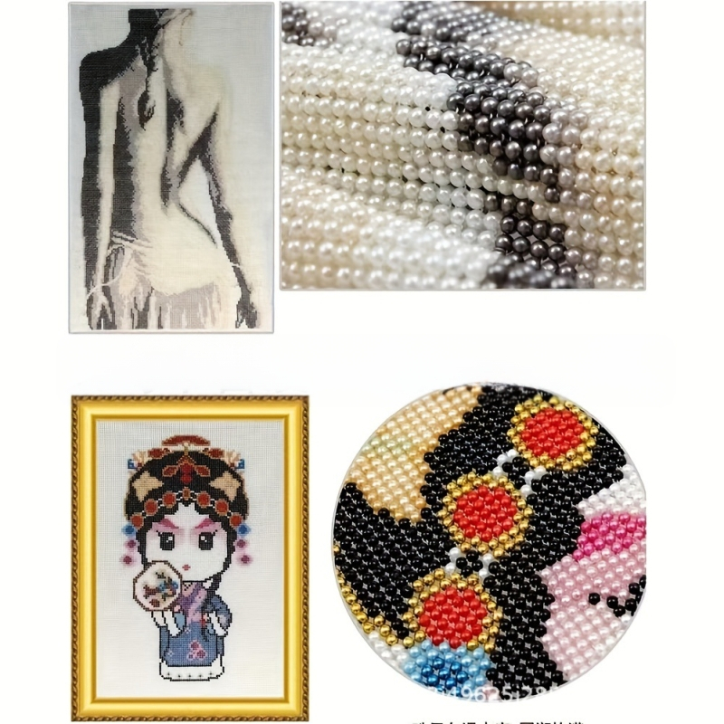 Персонализиран комплект за кръст бод с фото за DIY бродерия на 11CT полиестерно платно