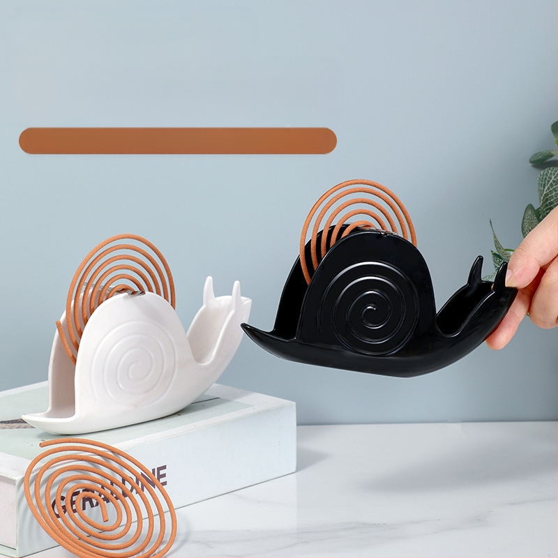 Uodų spiralės laikiklis su kabinimo dizainu, iš ABS ugniai atsparios medžiagos, lengvas, 59 g, daugkartinio naudojimo