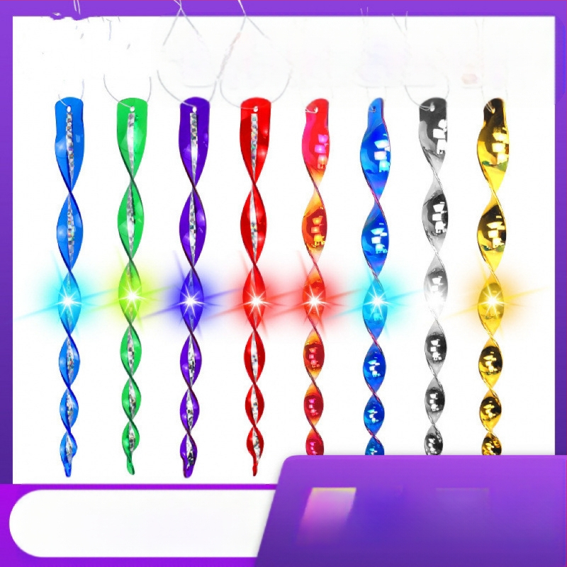 Пластмасова рефлексивна пръчка за отблъскване на птици, комплект 10 бр, марка Min yin, за градина и декорация, устойчиво и дълготрайно решение